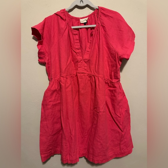 Universal Thread Tops - Universal Thread Bright Pink Tunic Top